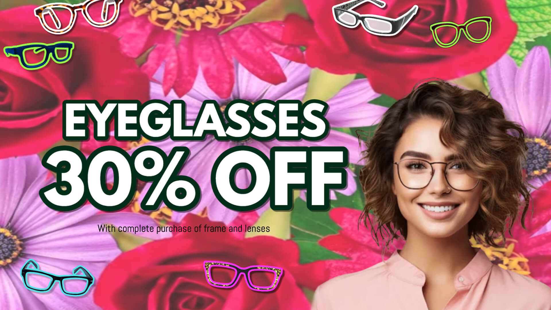 Eyeglasses SALE 30% OFF